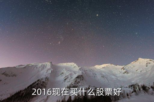 2016買什么概念股好，2016年底買什么股票好