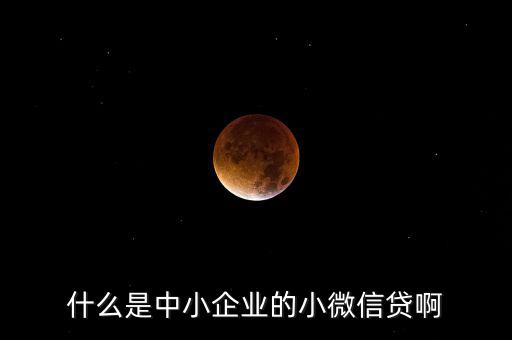 小微借貸是什么，小薇在貸款中是什么意思