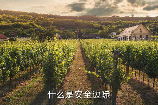 安全邊際它有什么作用，什么是安全邊際