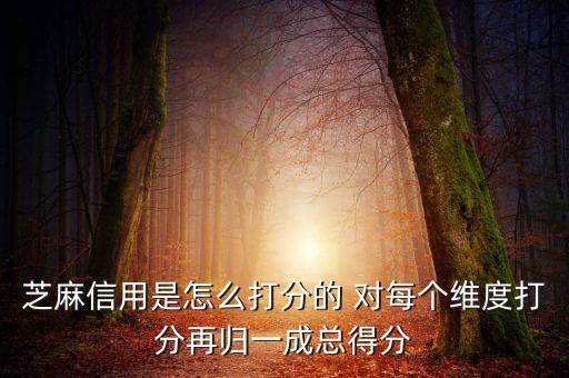 芝麻信用評分依據(jù)是什么，芝麻信用以什么依據(jù)評分