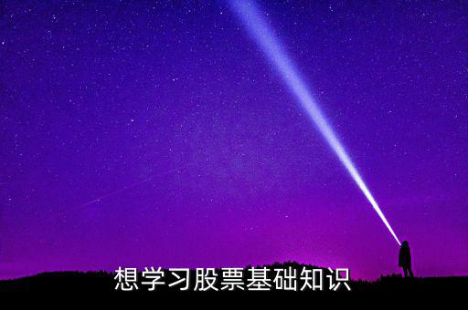 想學習股票基礎(chǔ)知識