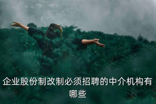什么樣的重組需要中介選聘，企業(yè)股份制改制必須招聘的中介機構有哪些