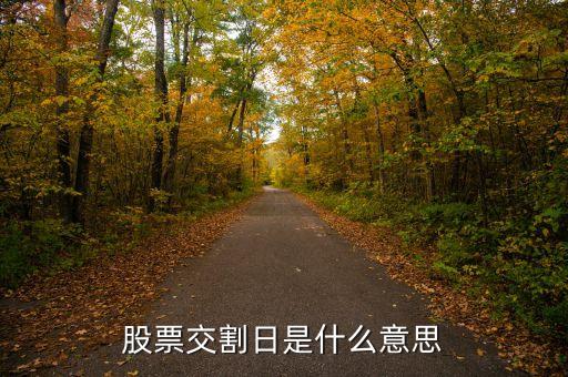 股市交割日是什么意思，股指交割日什么意思