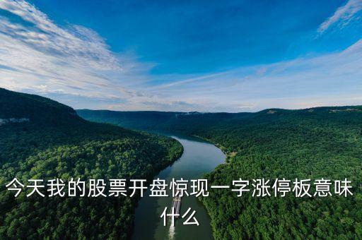 一字板漲停是什么意思，股票放量一字漲停板是怎么回事