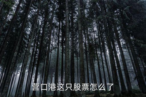 營口港為什么不漲，營口港現(xiàn)在會大漲嗎