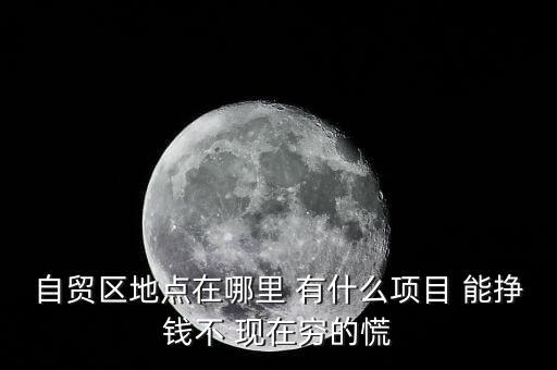 自貿(mào)區(qū)可以做什么，自貿(mào)區(qū)地點(diǎn)在哪里 有什么項(xiàng)目 能掙錢不 現(xiàn)在窮的慌