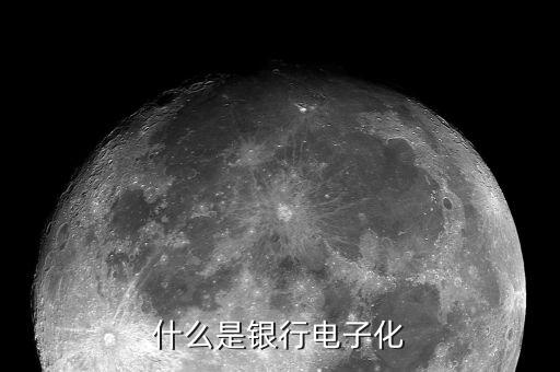 什么是銀行的電子化，什么是銀行電子化
