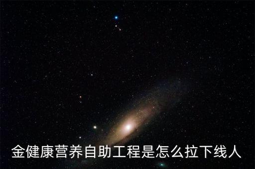 金健康是通過(guò)什么方式賺錢(qián)，金健康營(yíng)養(yǎng)自助工程是怎么拉下線人