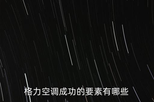 格力電器成功實(shí)行專業(yè)化戰(zhàn)略的因素是什么，格力空調(diào)成功的要素有哪些