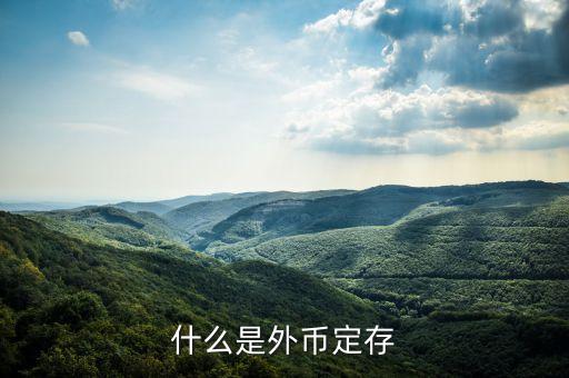 銀行為什么有外幣存款，外匯儲(chǔ)蓄是什么意思
