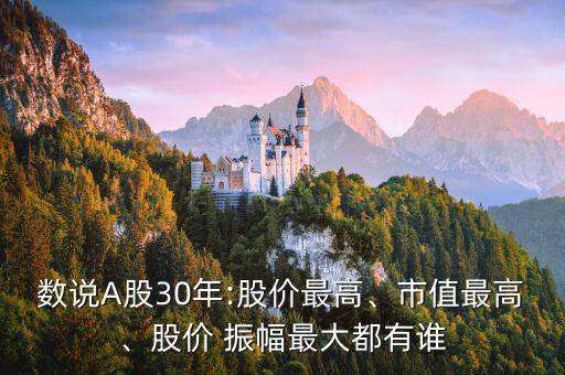 數(shù)說(shuō)A股30年:股價(jià)最高、市值最高、股價(jià) 振幅最大都有誰(shuí)