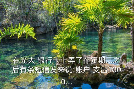 銀行卡支出活轉定