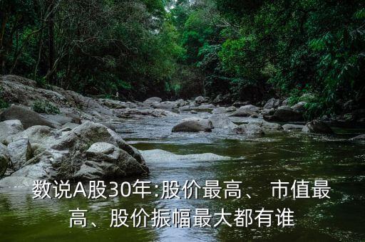 數(shù)說A股30年:股價最高、 市值最高、股價振幅最大都有誰
