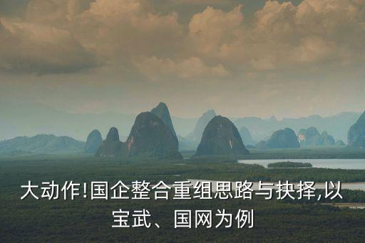 大動(dòng)作!國(guó)企整合重組思路與抉擇,以寶武、國(guó)網(wǎng)為例
