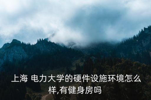  上海 電力大學的硬件設施環(huán)境怎么樣,有健身房嗎