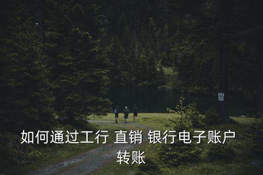 如何通過(guò)工行 直銷(xiāo) 銀行電子賬戶 轉(zhuǎn)賬