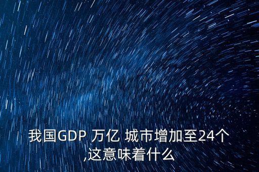 中國(guó)一萬(wàn)億城市,中國(guó)萬(wàn)億城市人均GDP排名
