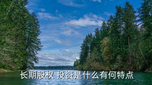 長期投資的類別及其評估特點(diǎn),下列有關(guān)長期投資評估特點(diǎn)說法錯(cuò)誤的是