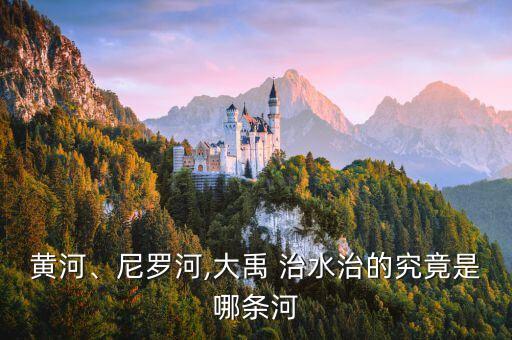 黃河、尼羅河,大禹 治水治的究竟是哪條河
