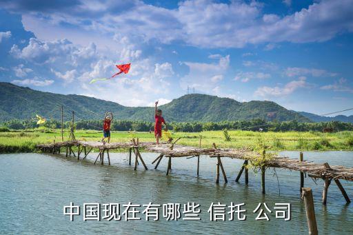 中國現在有哪些 信托 公司
