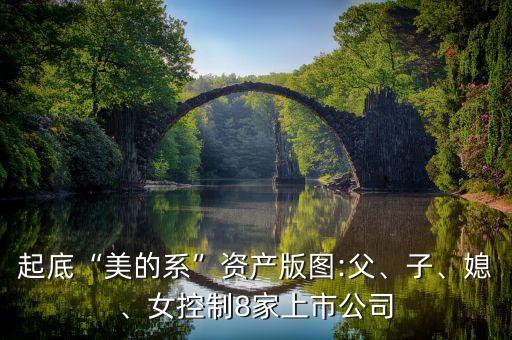 起底“美的系”資產(chǎn)版圖:父、子、媳、女控制8家上市公司