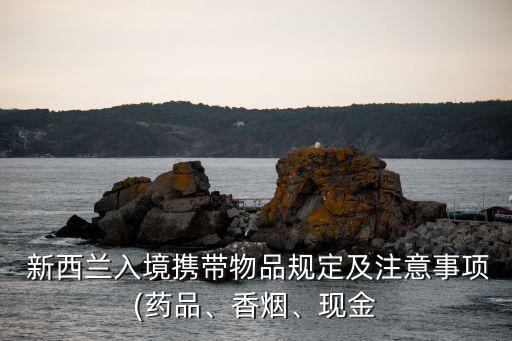  新西蘭入境攜帶物品規(guī)定及注意事項(藥品、香煙、現(xiàn)金